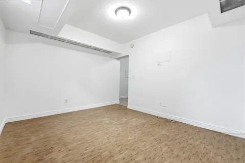 wooden floor in a room