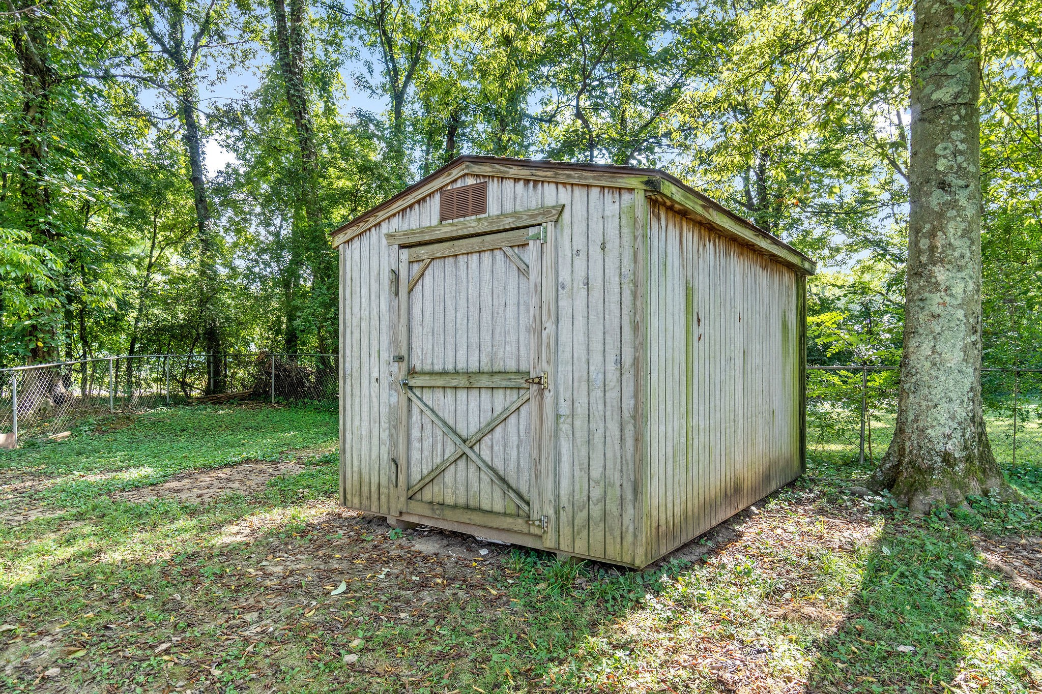 742 Needmore Road Clarksville, TN 37040 - Photo 32 of 35 a backyard of a house with lots of green space