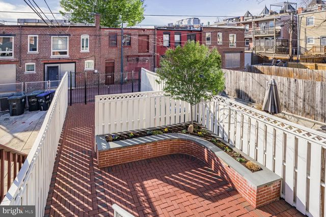 a view of a roof deck
