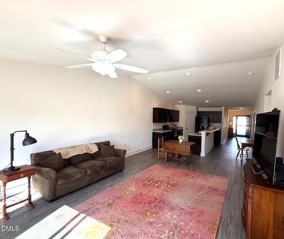 a bathroom with a sink double vanity and a mirror