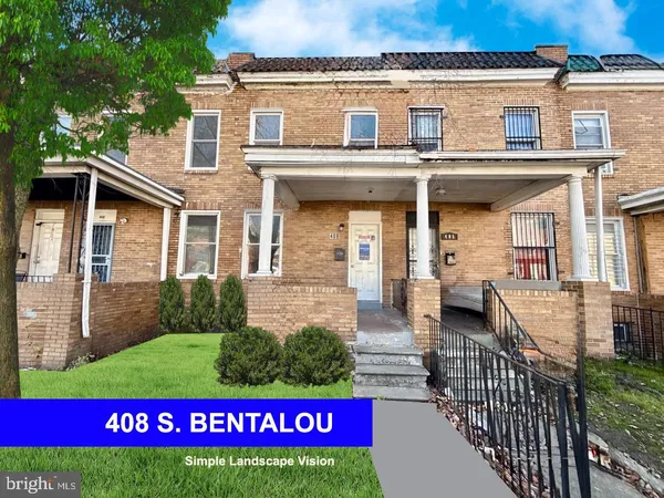 $60,000 | 408 South Bentalou Street, Baltimore, MD 21223