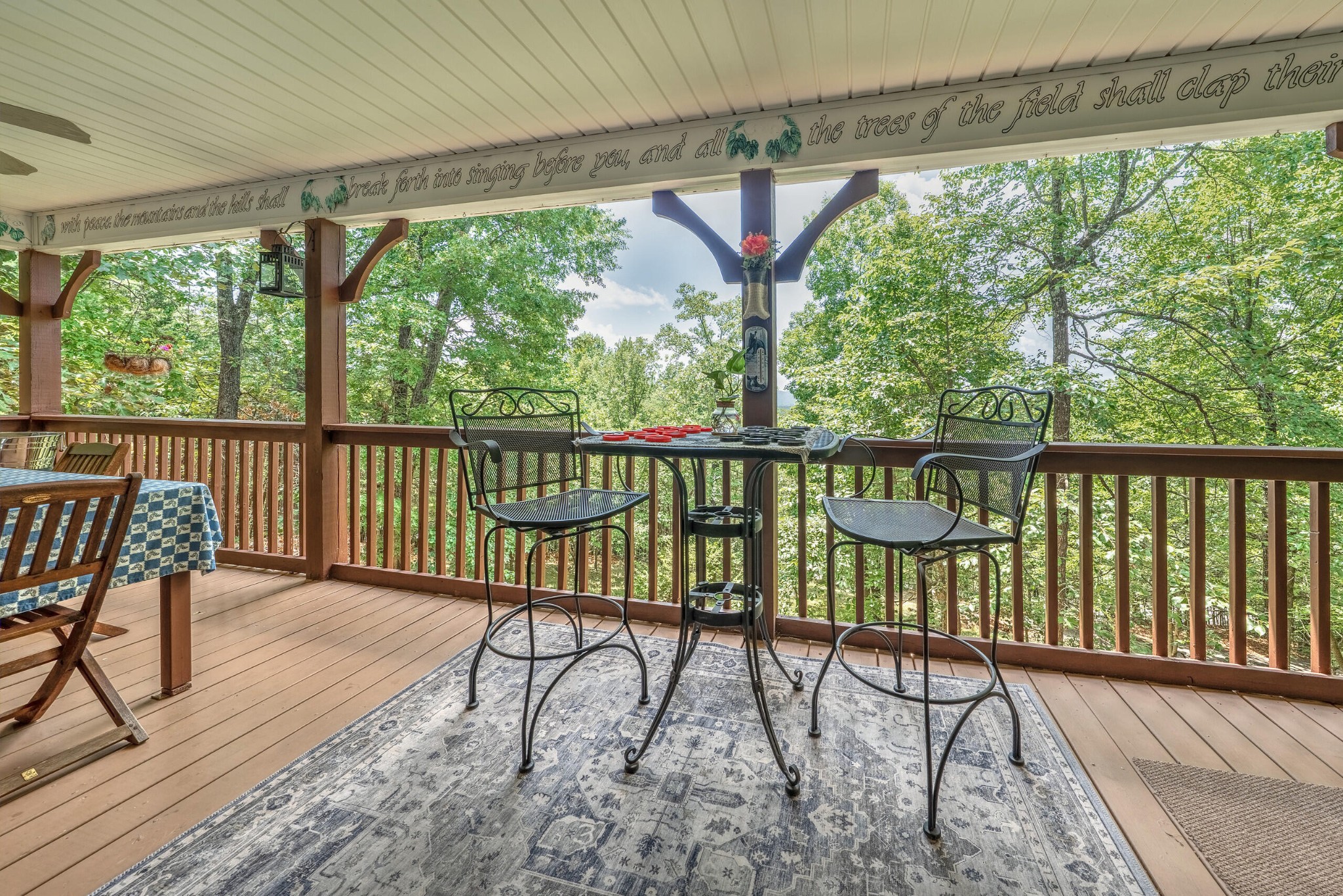 260 Deer Ridge Trail Ocoee, TN 37361 - Photo 25 of 72 a view of a two chairs in the balcony