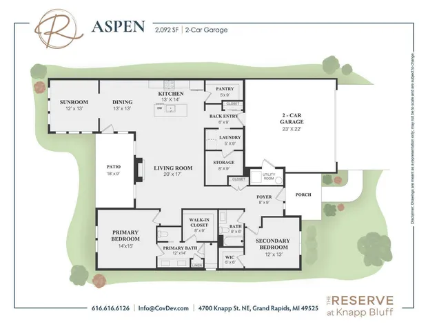 $825,000 | 4708 Knapp Blf Drive, Ada, MI 49301