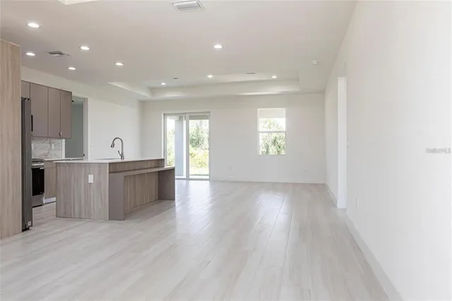 wooden floor in an empty room