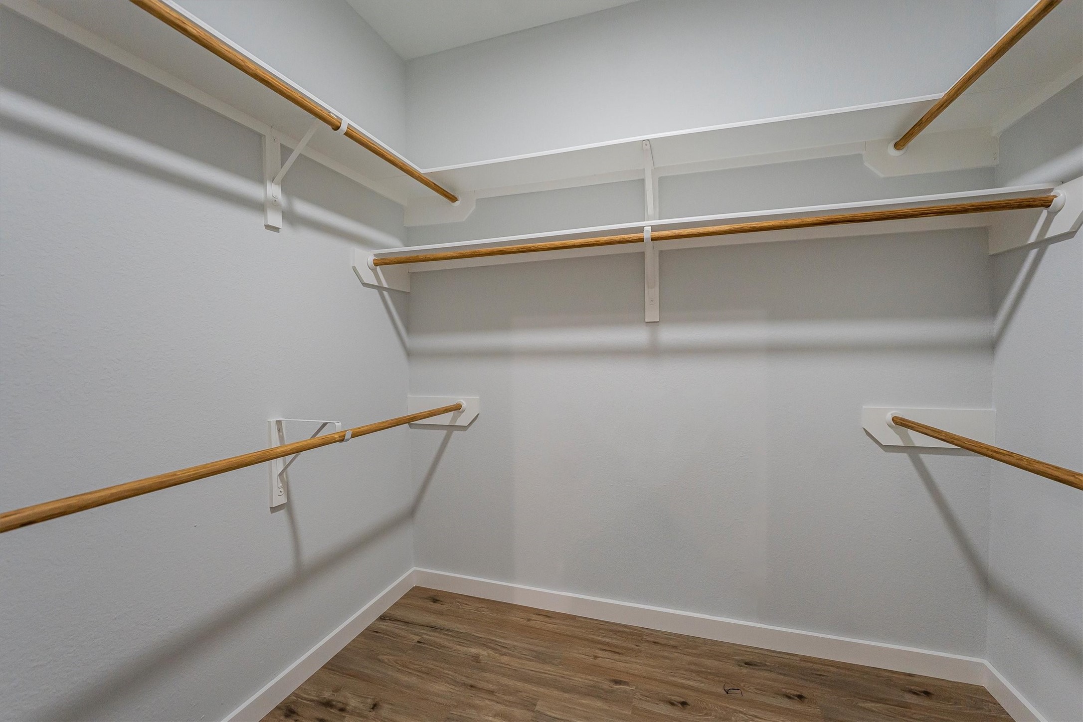 24411 Oakaland Hls Road Point Blank, TX 77364 - Photo 28 of 40 a view of an empty walk in closet