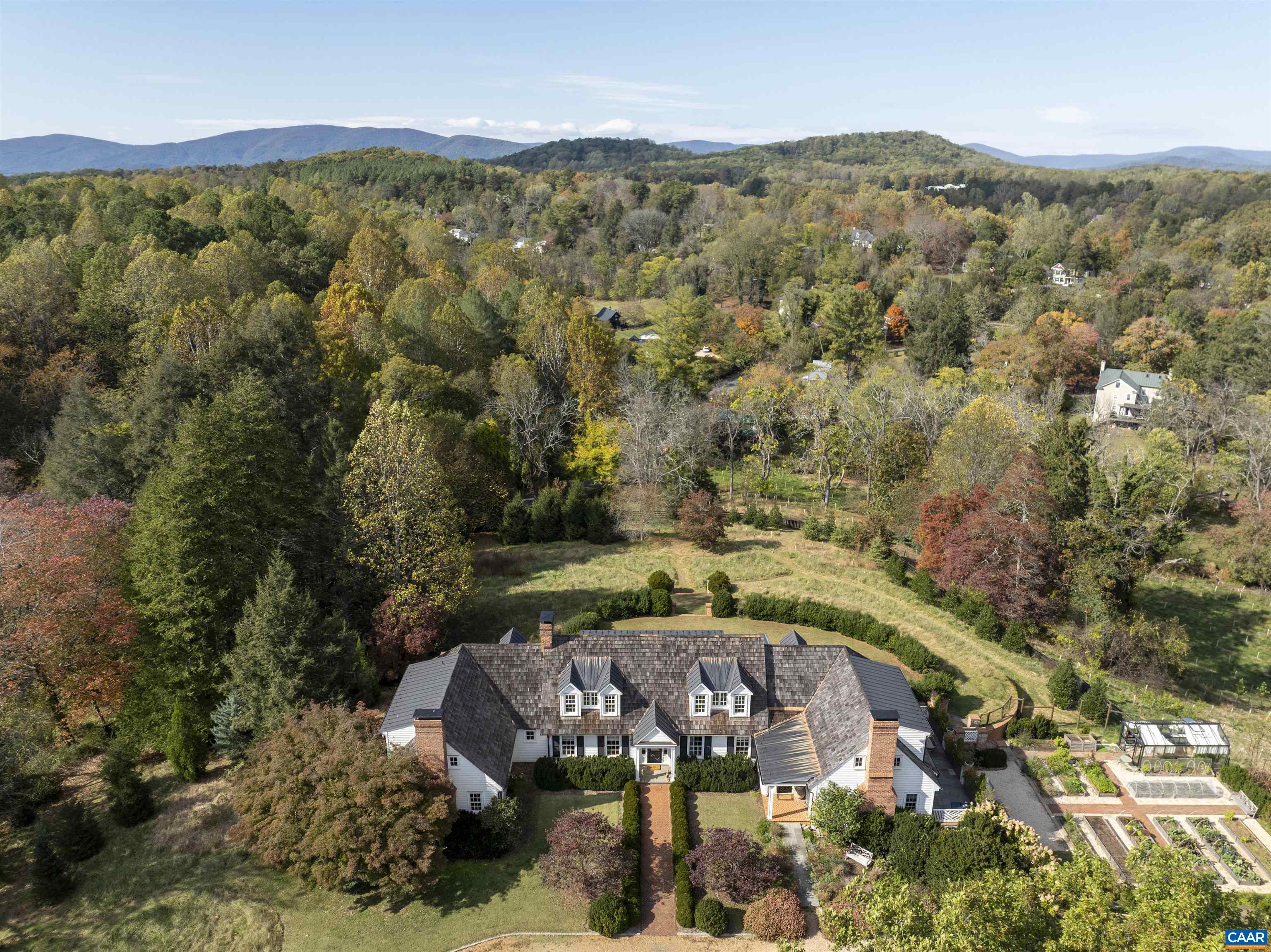 651 Ivy Depot Road Charlottesville, VA 22903 - Photo 61 of 72 a view of a city with mountains in the background