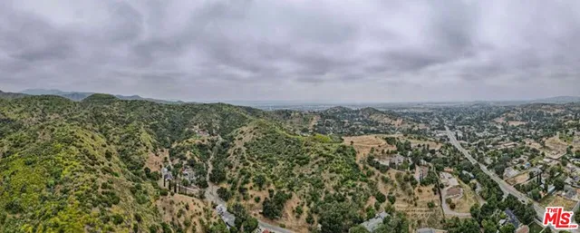 a view of a bunch of trees