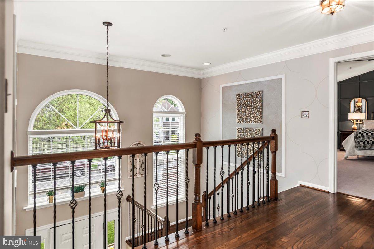 16308 Eddinger Road Bowie, MD 20716 - Photo 18 of 45 a view of front door with hallway
