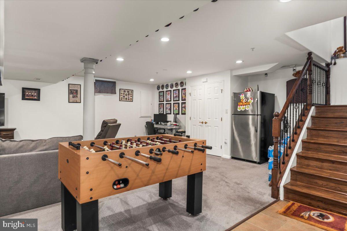 16308 Eddinger Road Bowie, MD 20716 - Photo 37 of 45 a bed room with furniture and wooden floor