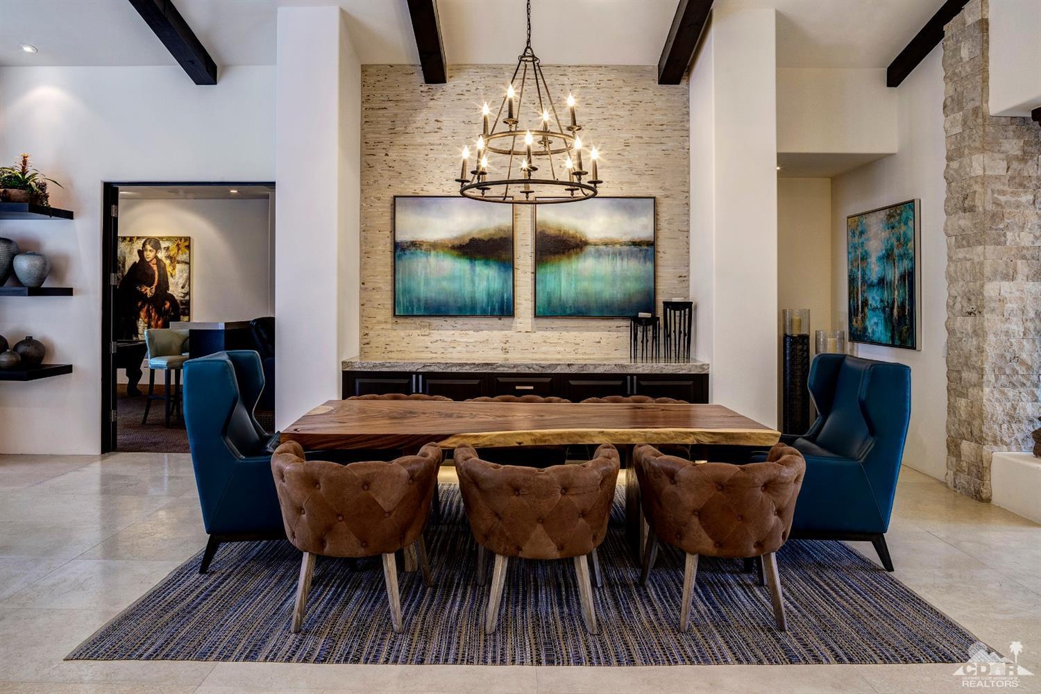 18 Rockcrest Drive Rancho Mirage, CA 92270 - Photo 14 of 35 a outdoor dining space with furniture and outdoor view