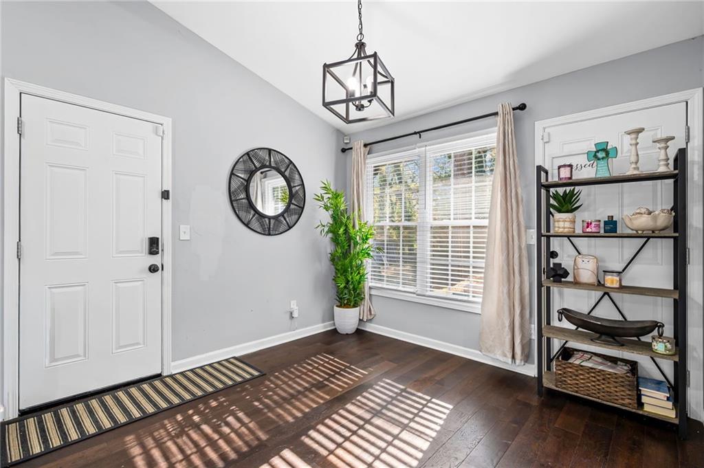 2468 Leslie Brook Drive Decatur, GA 30035 - Photo 11 of 39 a view of an entryway with wooden floor