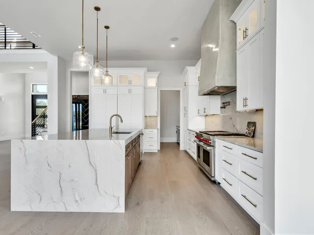 a view of a house with a swimming pool