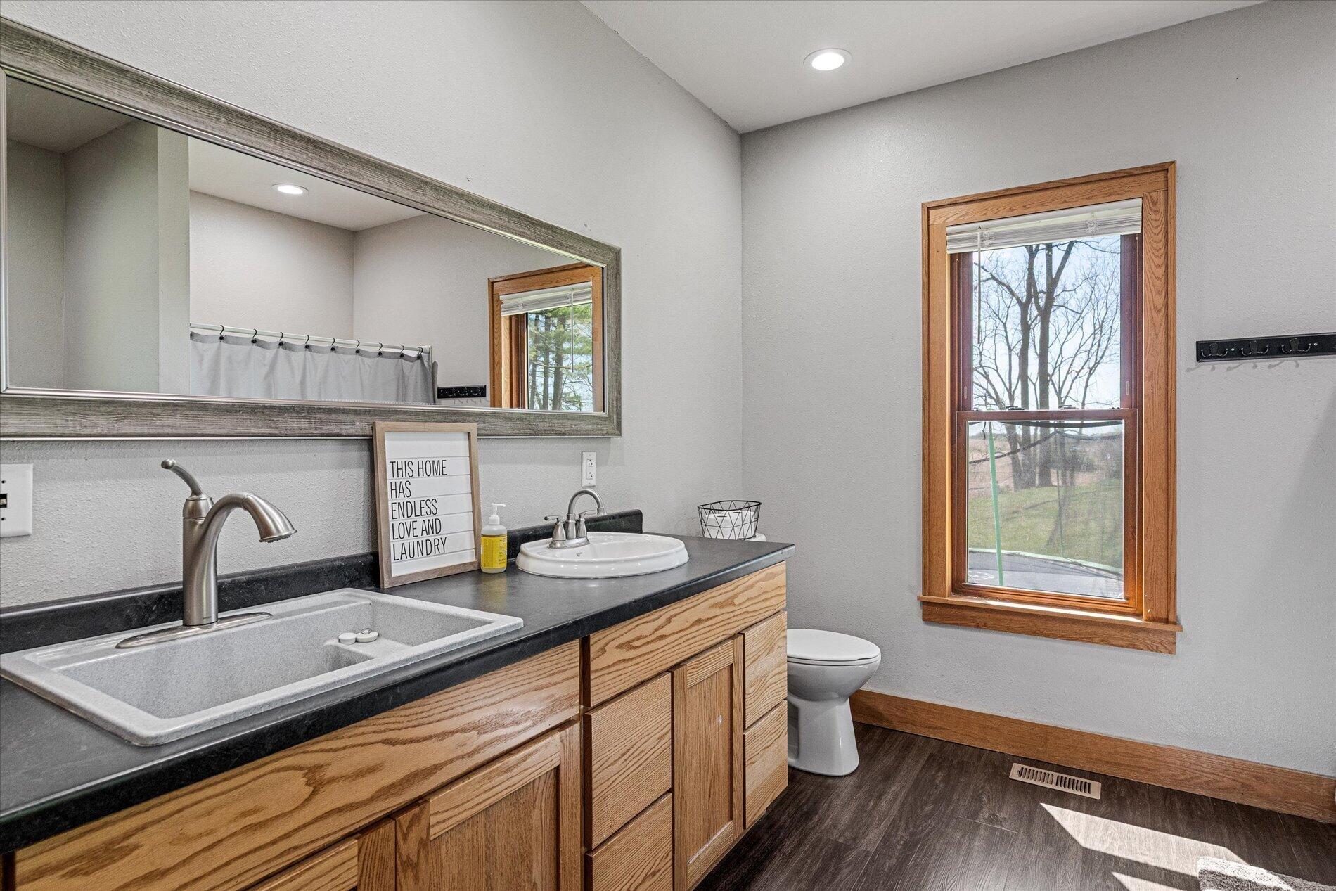 E7155 Traastad Road Franklin, WI 54665 - Photo 20 of 41 Main Floor - Floor Bathroom