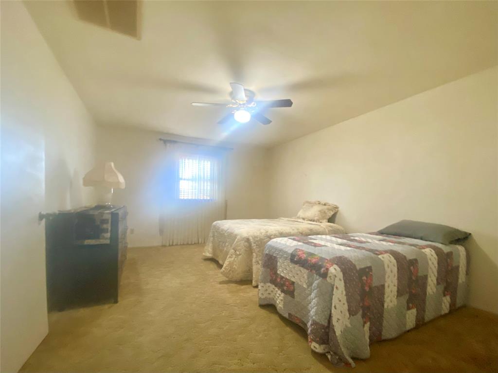 2506 Fm 272 Celeste, TX 75423 - Photo 10 of 36 a spacious bedroom with a bed and a ceiling fan