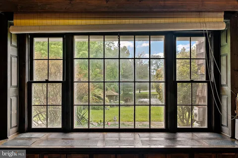 a view of a porch