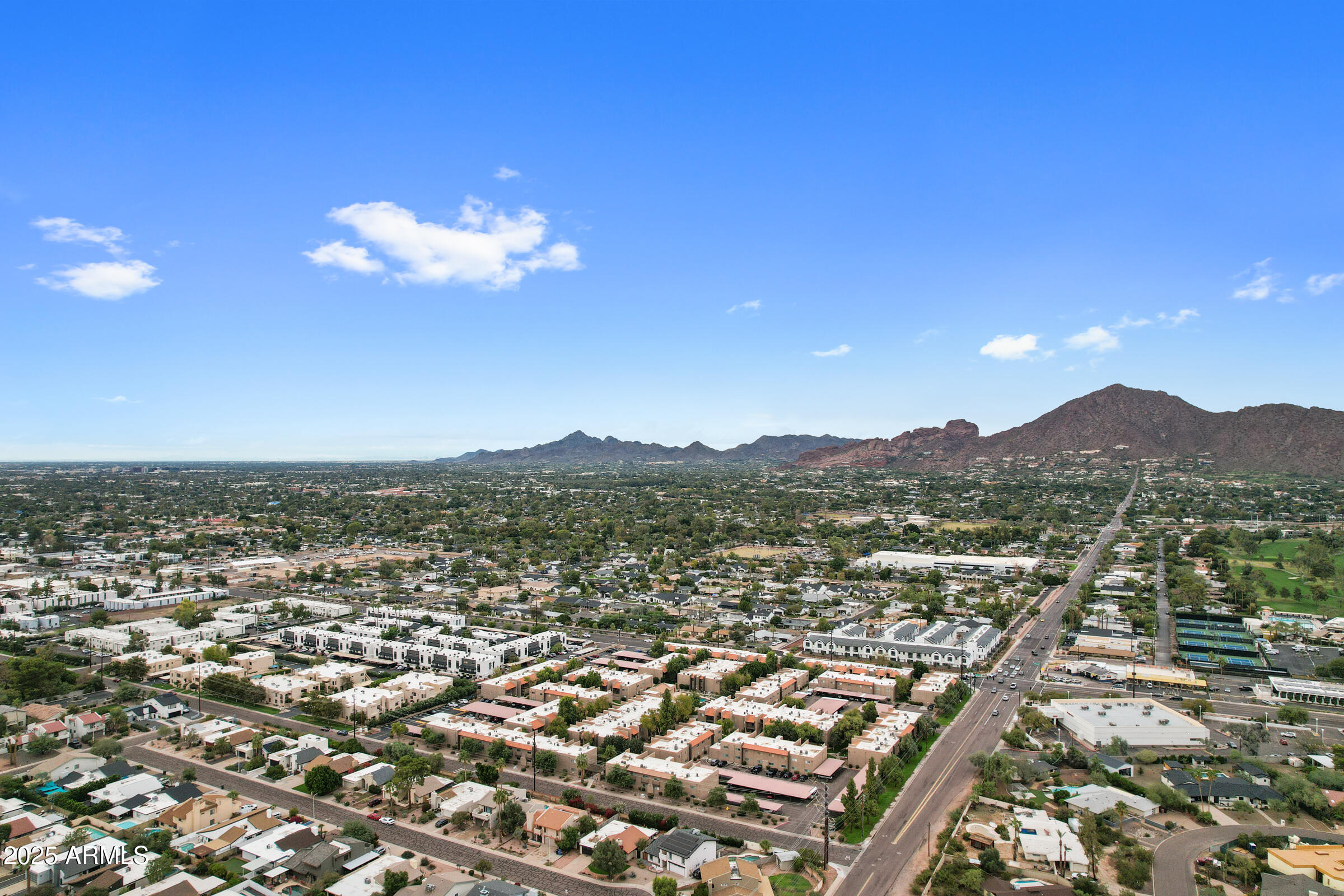 5525 East Thomas Road, Unit M11 Phoenix, AZ 85018 - Photo 32 of 39 an aerial view of a city