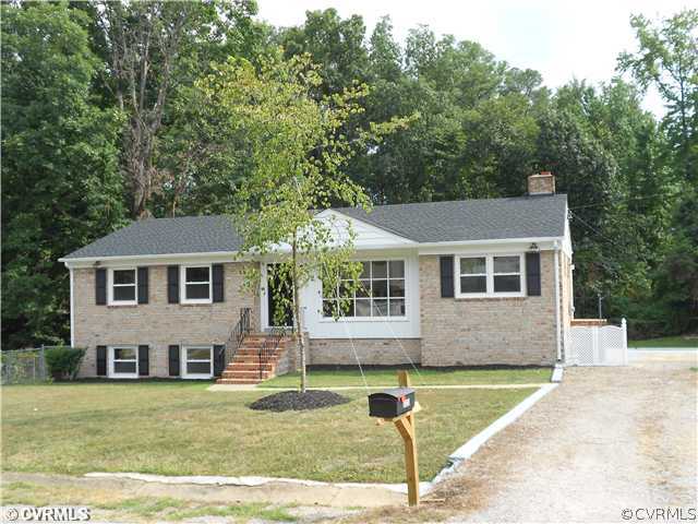 Exterior Front - Driveway on both sides of house.