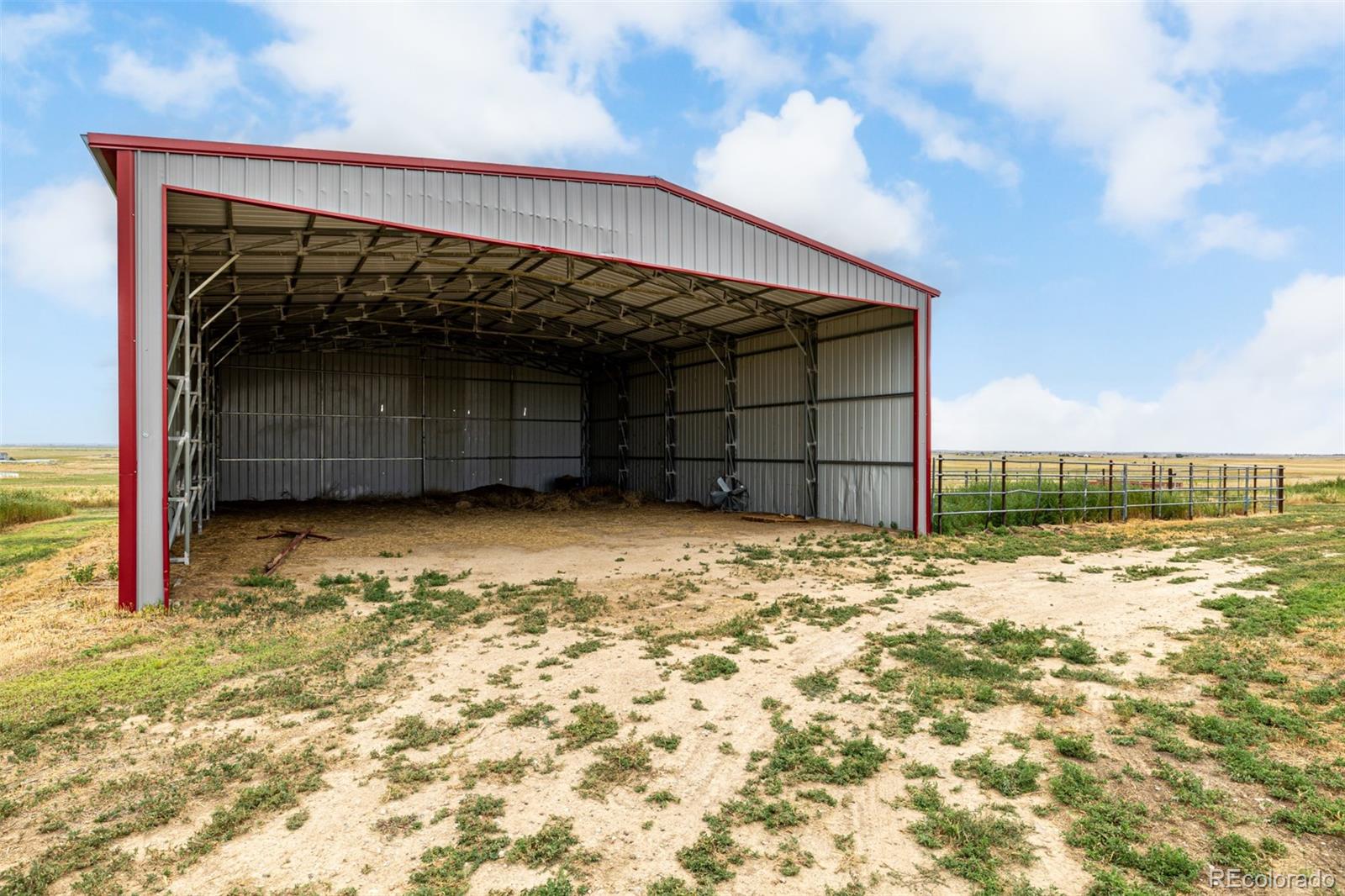 4601 County Road 161 Strasburg, CO 80136 - Photo 48 of 50 a view of a garage