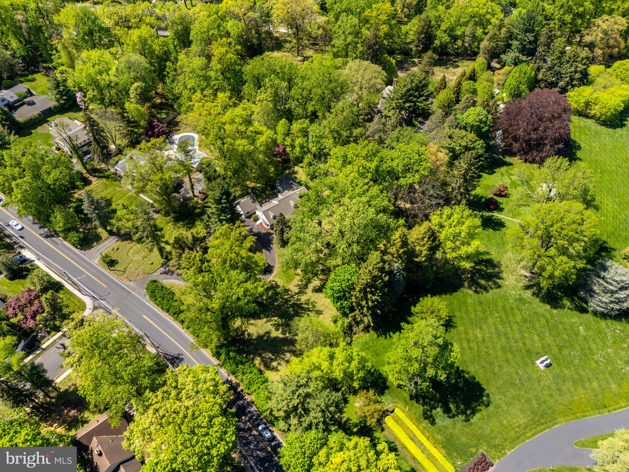 960 Meetinghouse Road Jenkintown, PA 19046 - Photo 53 of 61 Park like, circular drive, neighboring mansion