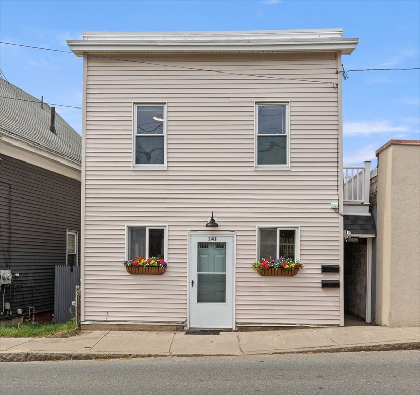 a view of a house with a window