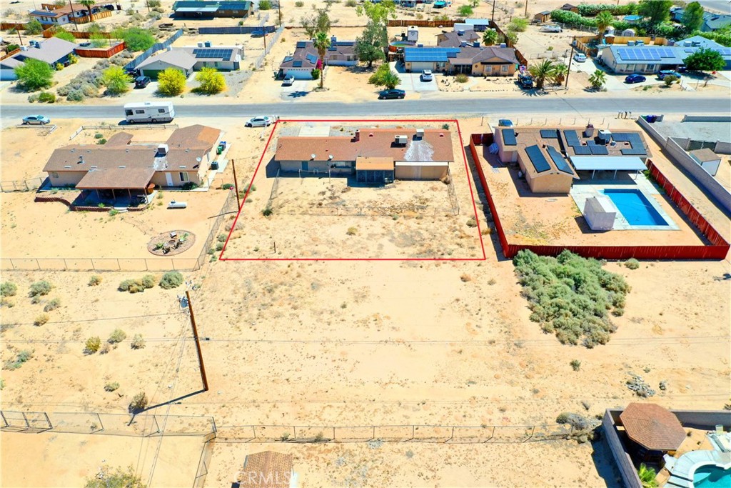 4752 Flying H Road Twentynine Palms, CA 92277 - Photo 11 of 55 a view of swimming pool with outdoor seating