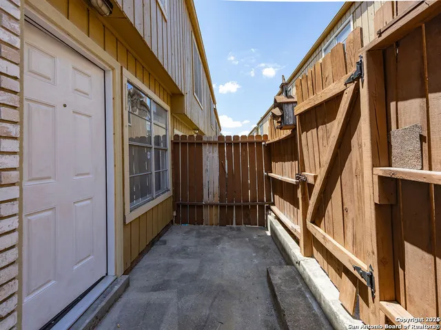 a view of an entryway