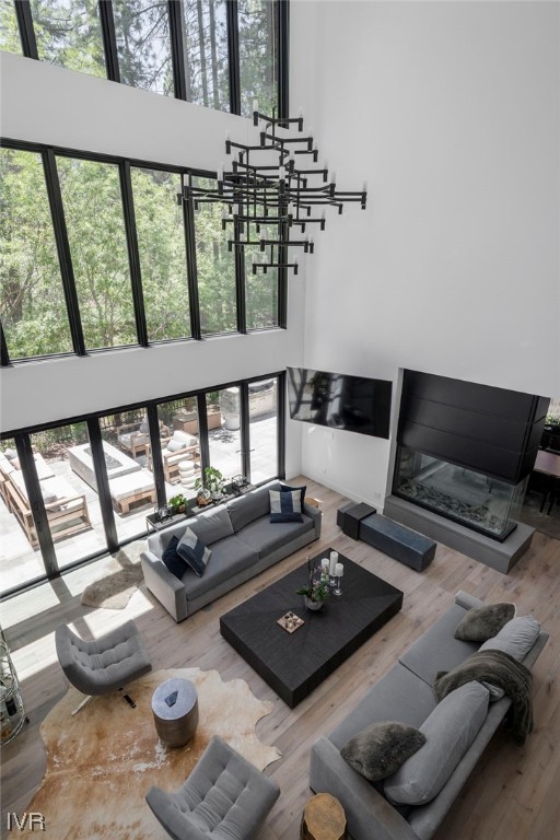 199 Tramway Road Incline Village, NV 89451 - Photo 12 of 49 a living room with furniture and floor to ceiling windows