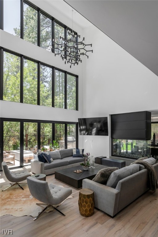 199 Tramway Road Incline Village, NV 89451 - Photo 27 of 49 a living room with furniture and a floor to ceiling window