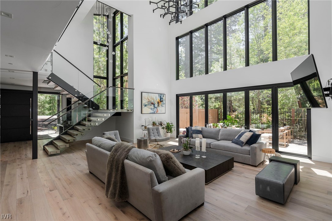 199 Tramway Road Incline Village, NV 89451 - Photo 29 of 49 a living room with furniture and a large window