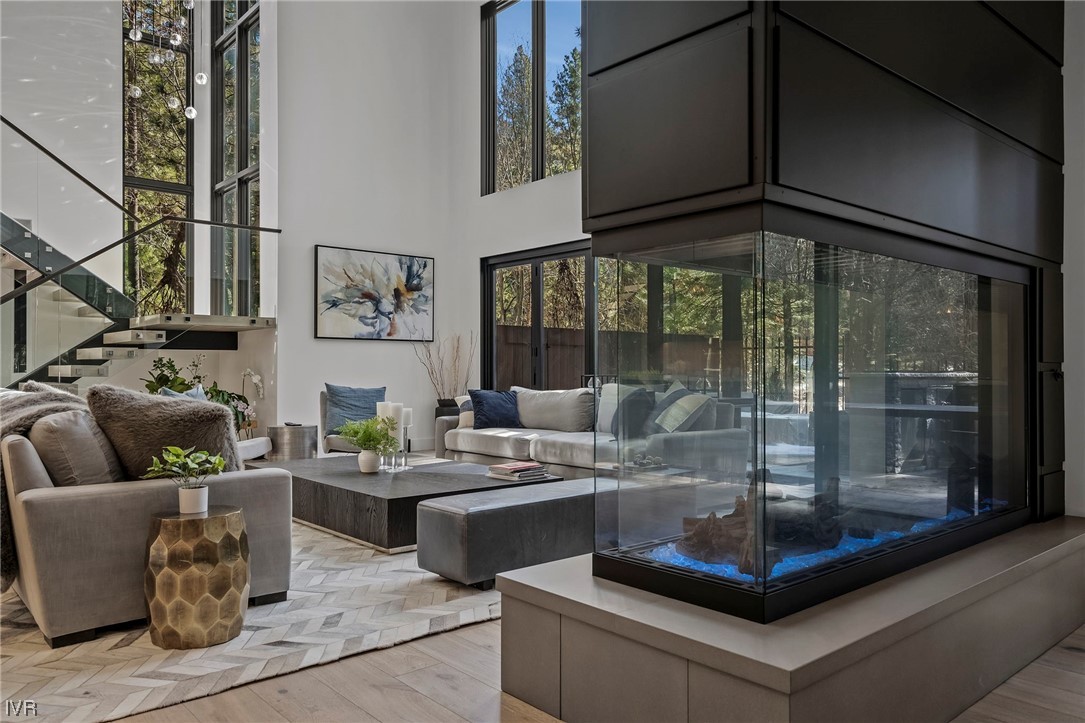 199 Tramway Road Incline Village, NV 89451 - Photo 32 of 49 a living room with furniture and a large window