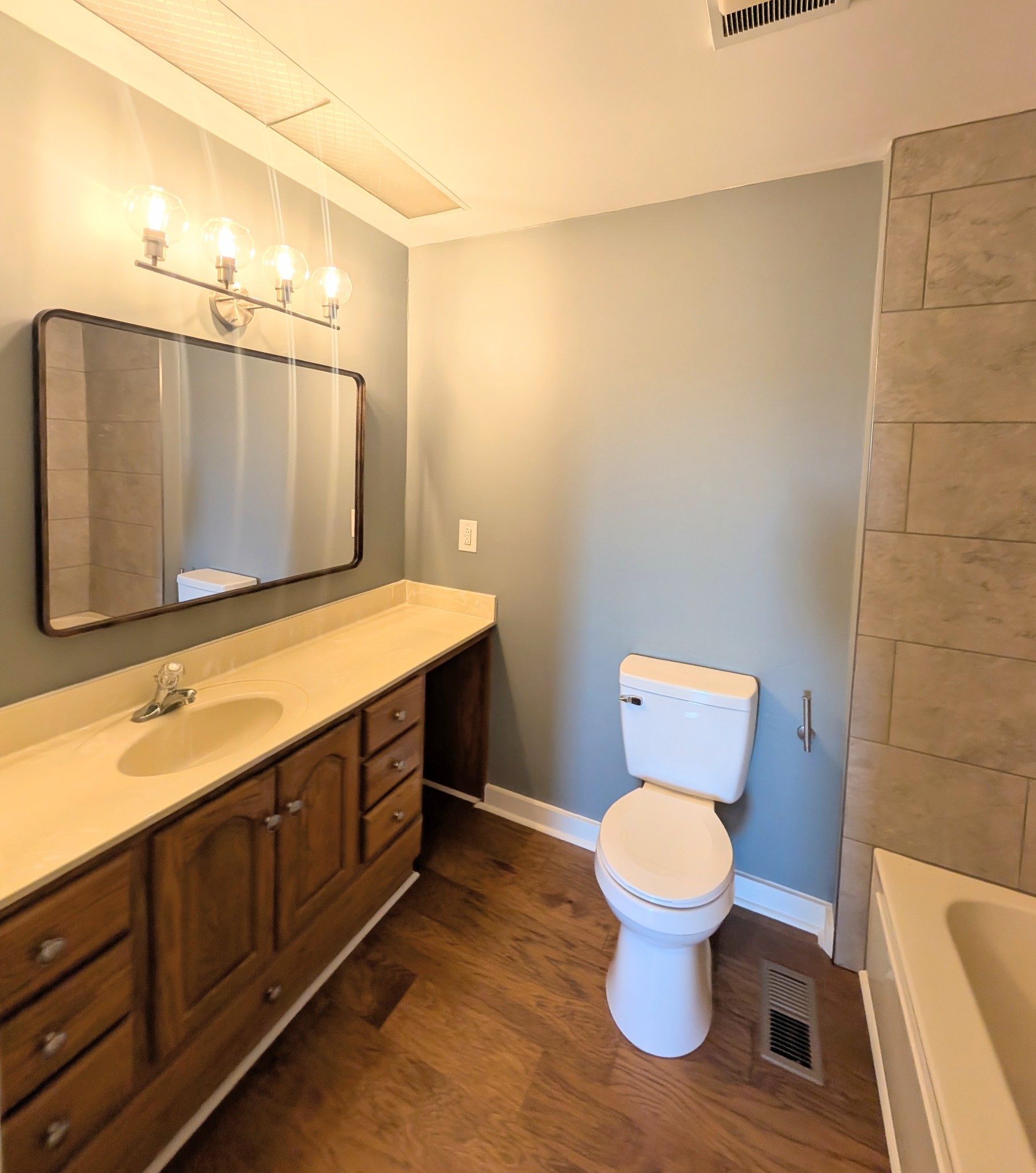 1080 Bybee Branch Road McMinnville, TN 37110 - Photo 24 of 36 a bathroom with a sink a toilet and shower