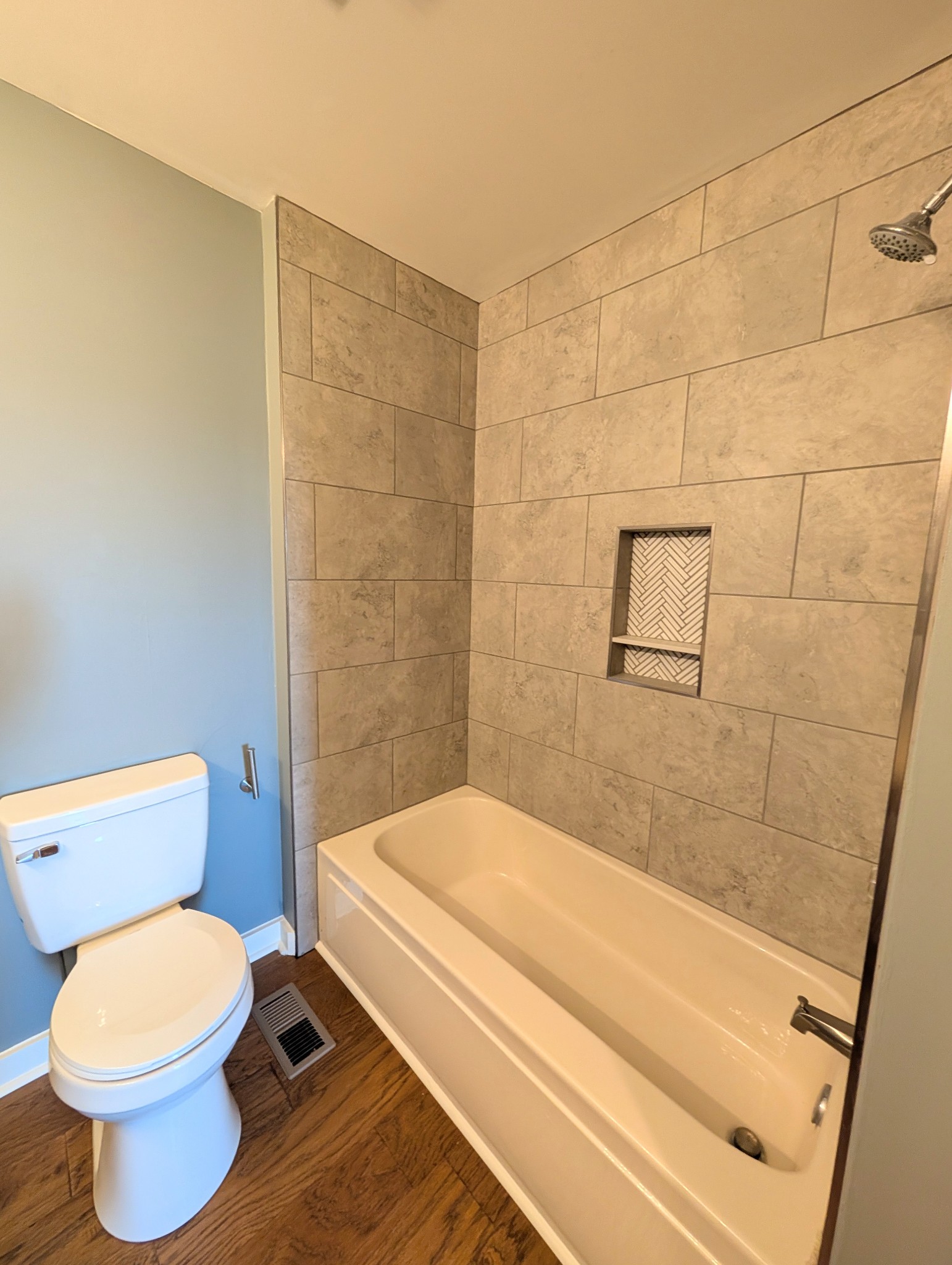 1080 Bybee Branch Road McMinnville, TN 37110 - Photo 25 of 36 a bathroom with a toilet and a shower