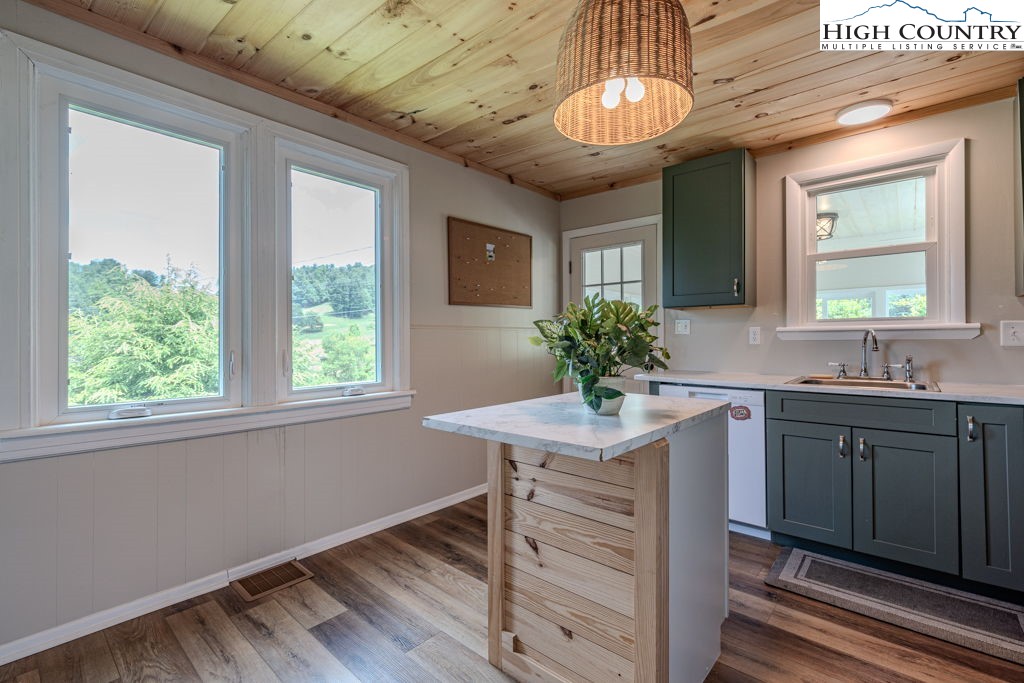 1821 Deerfield Road Boone, NC 28607 - Photo 15 of 33 a view of a kitchen from the hallway