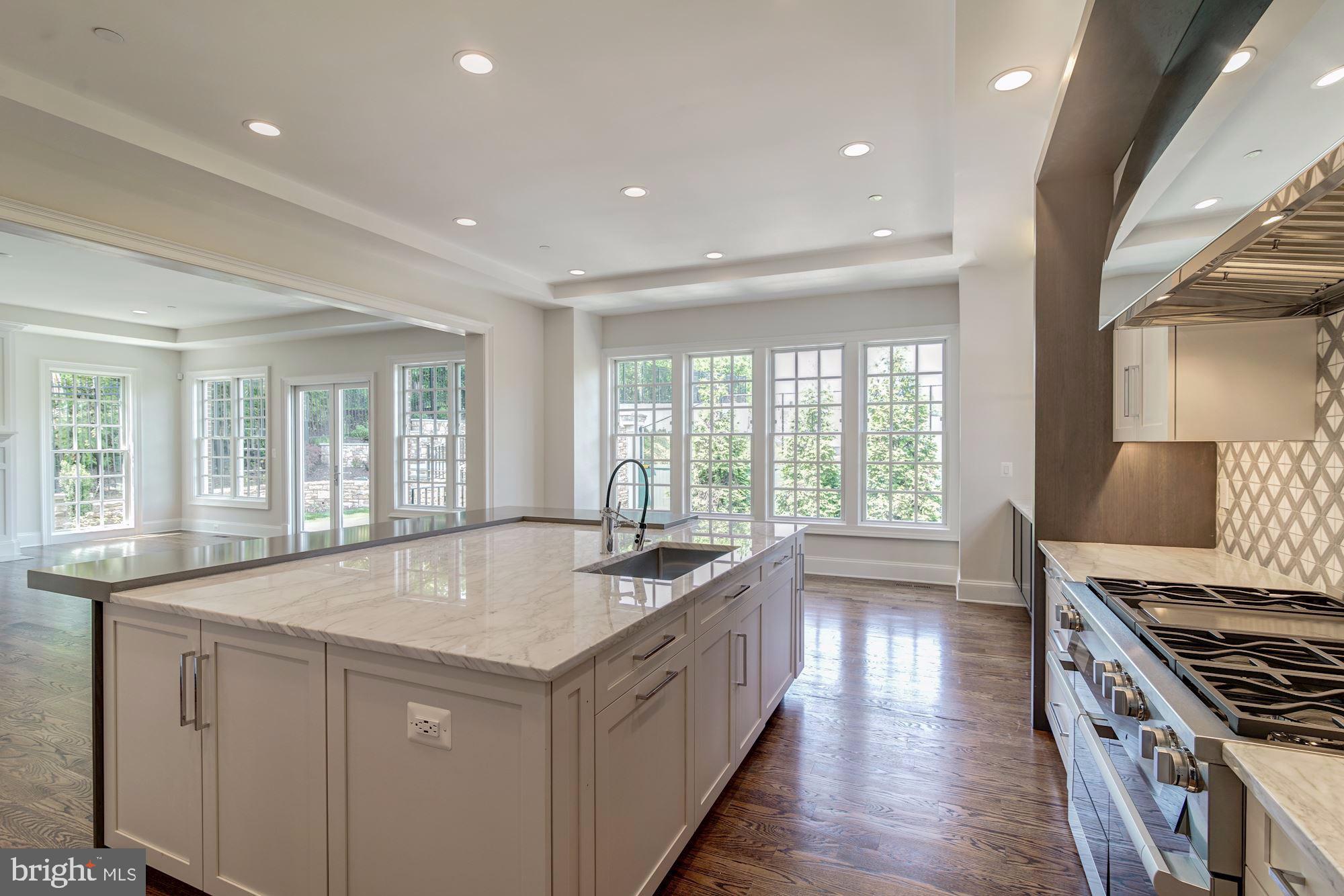 4517 Hoban Road Northwest Washington, DC 20007 - Photo 9 of 16 Open Kitchen to Family Room