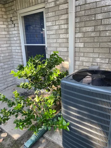 a view of an entryway door