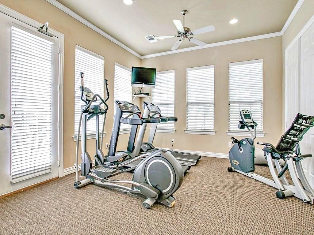 5713 Butterfly Way Fairview, TX 75069 - Photo 31 of 32 a view of a room with gym equipment