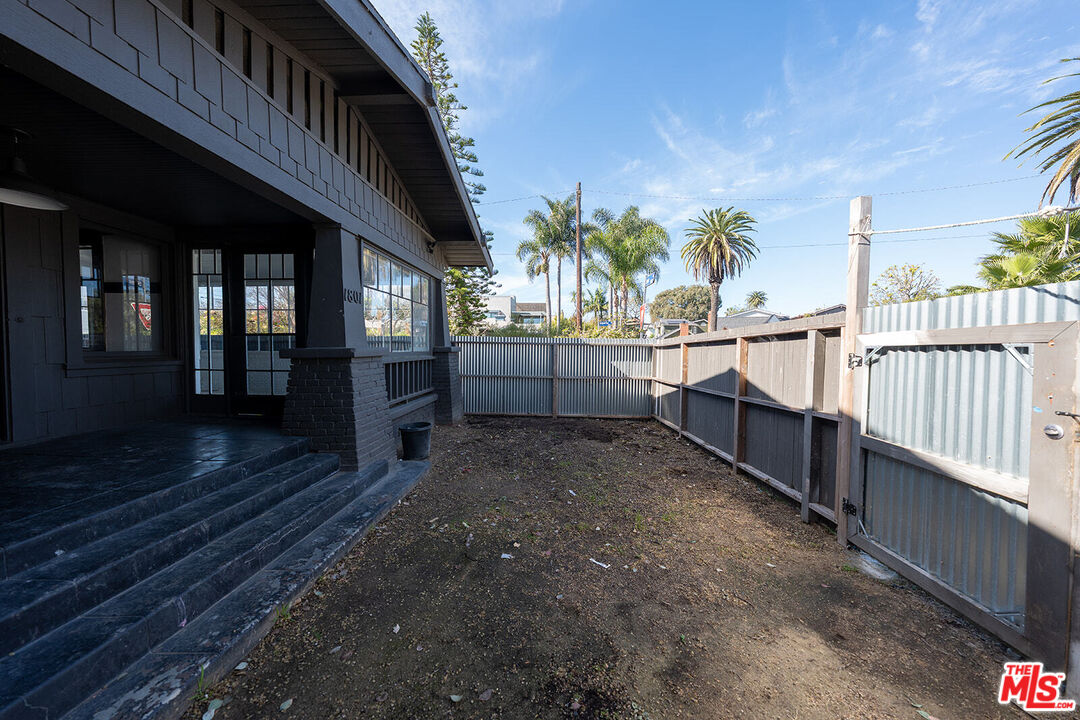 1801 Shell Avenue Venice, CA 90291 - Photo 10 of 12 a view of backyard with outdoor seating and wooden floor