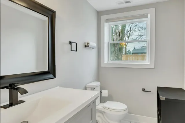 a close view of a sink