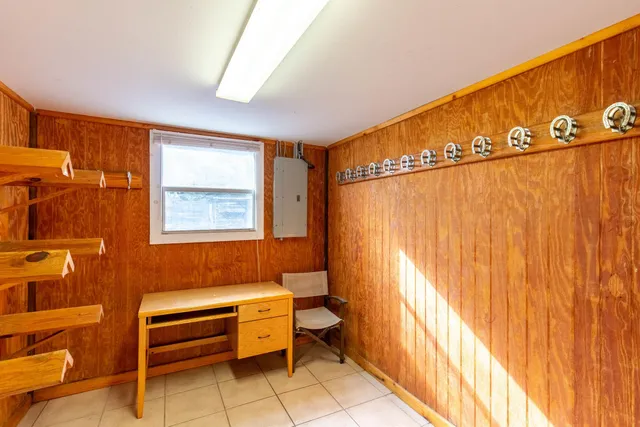 a bathroom with a sink toilet and mirror