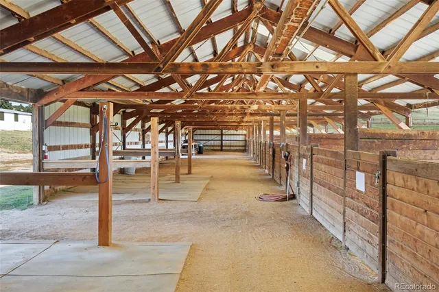 a view of outdoor space with seating area