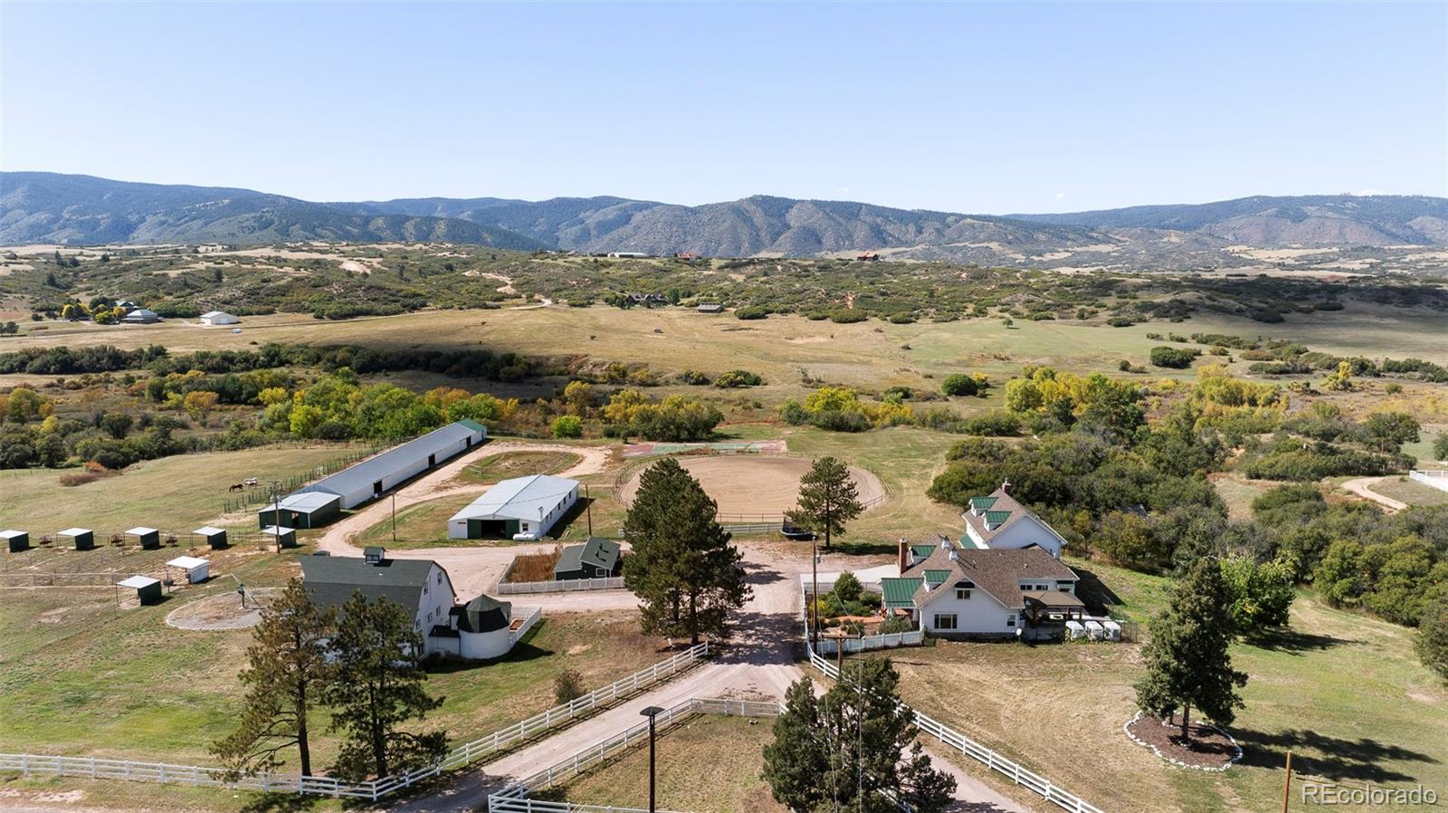 2073 South Perry Park Road Sedalia, CO 80135 - Photo 40 of 41 a view of city and mountain