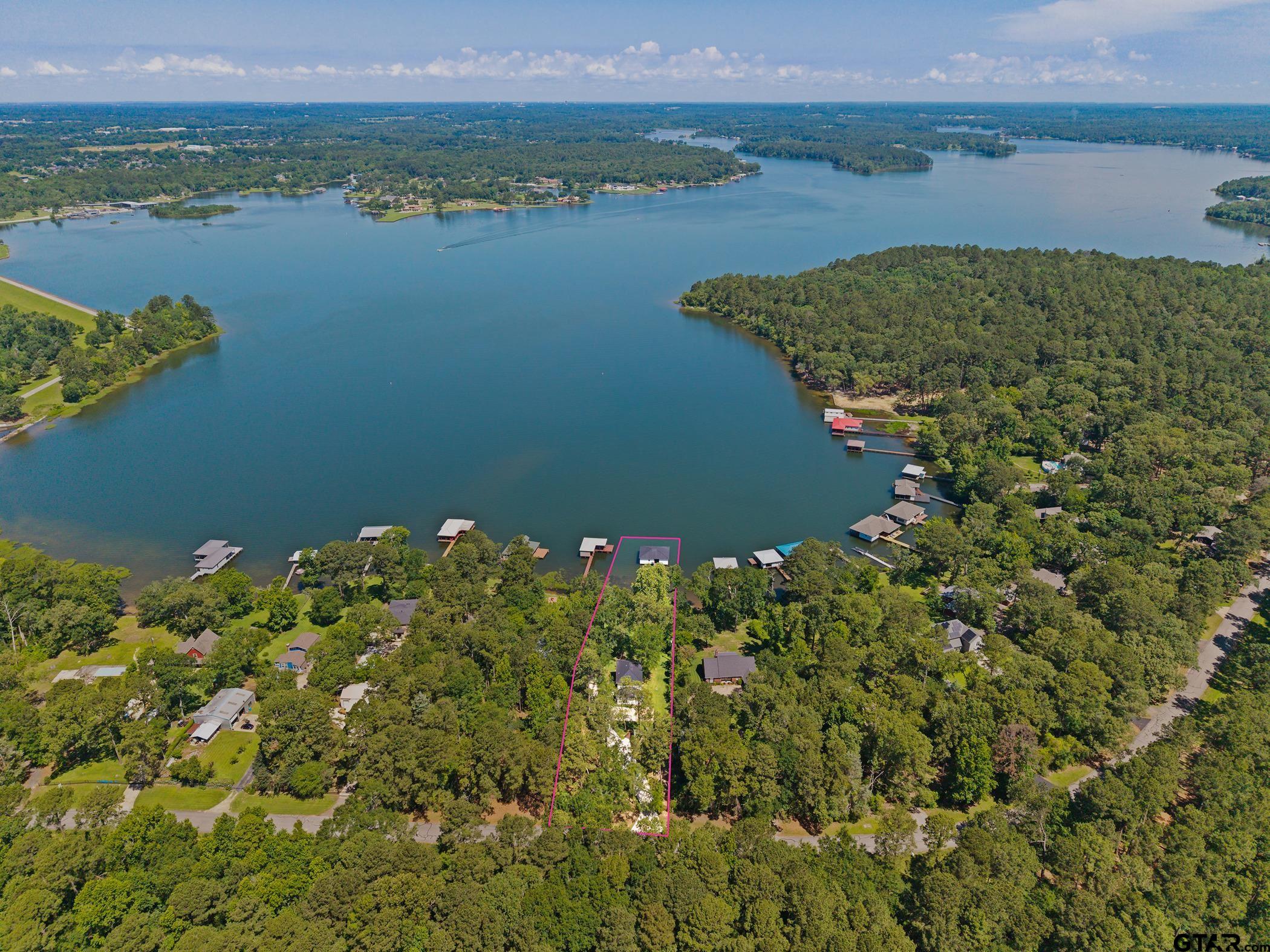 18630 Eastside Road Troup, TX 75789 - Photo 46 of 47 a view of a lake with a lake