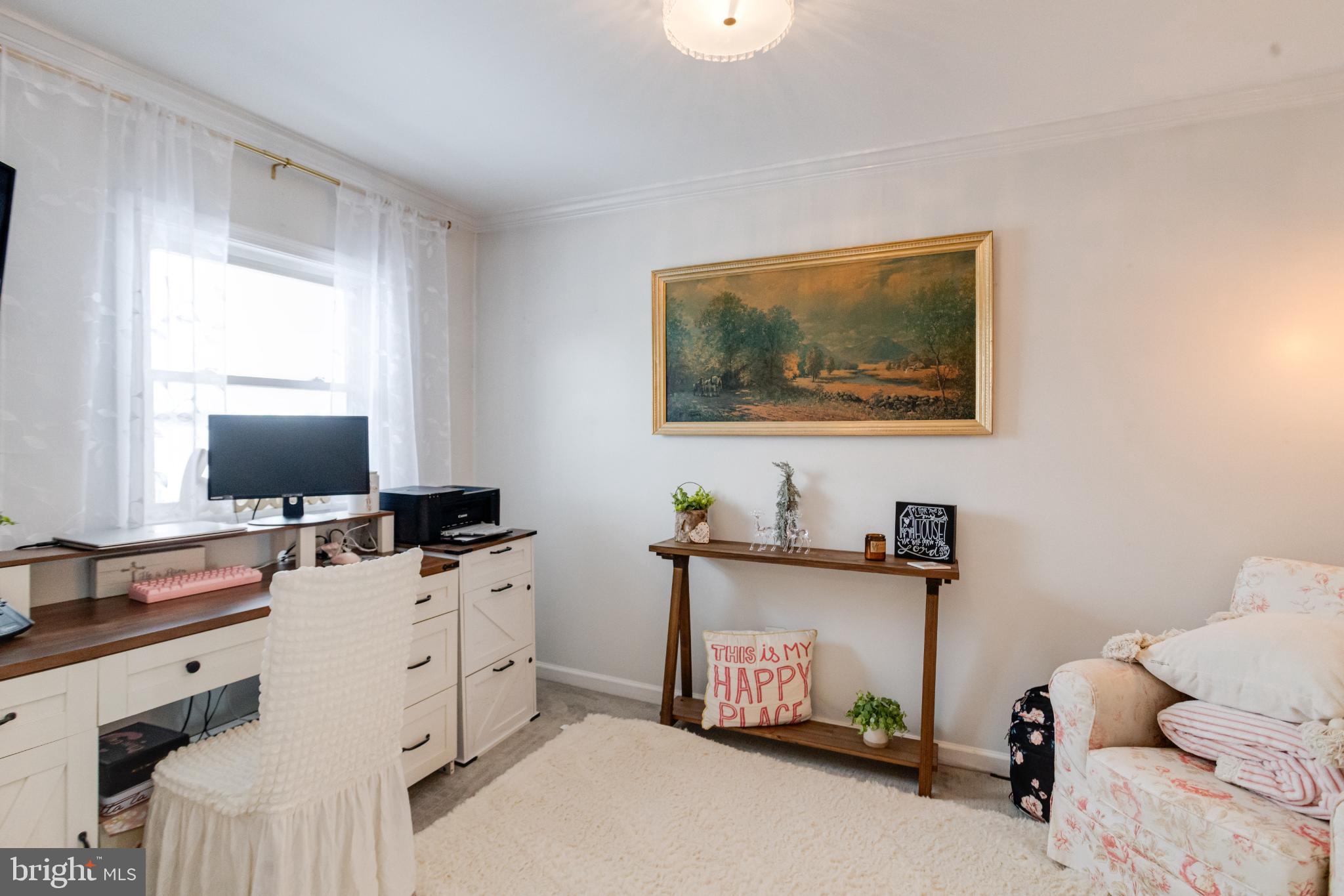 1815 Wilson Point Road Middle River, MD 21220 - Photo 43 of 76 a view of a workspace with furniture and a window