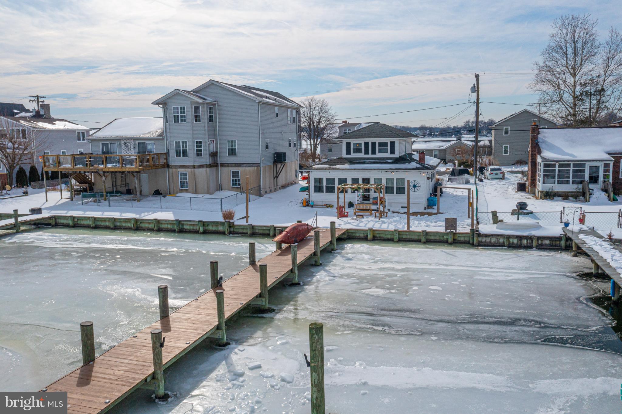 1815 Wilson Point Road Middle River, MD 21220 - Photo 67 of 76 Charming winter waterfront retreat.