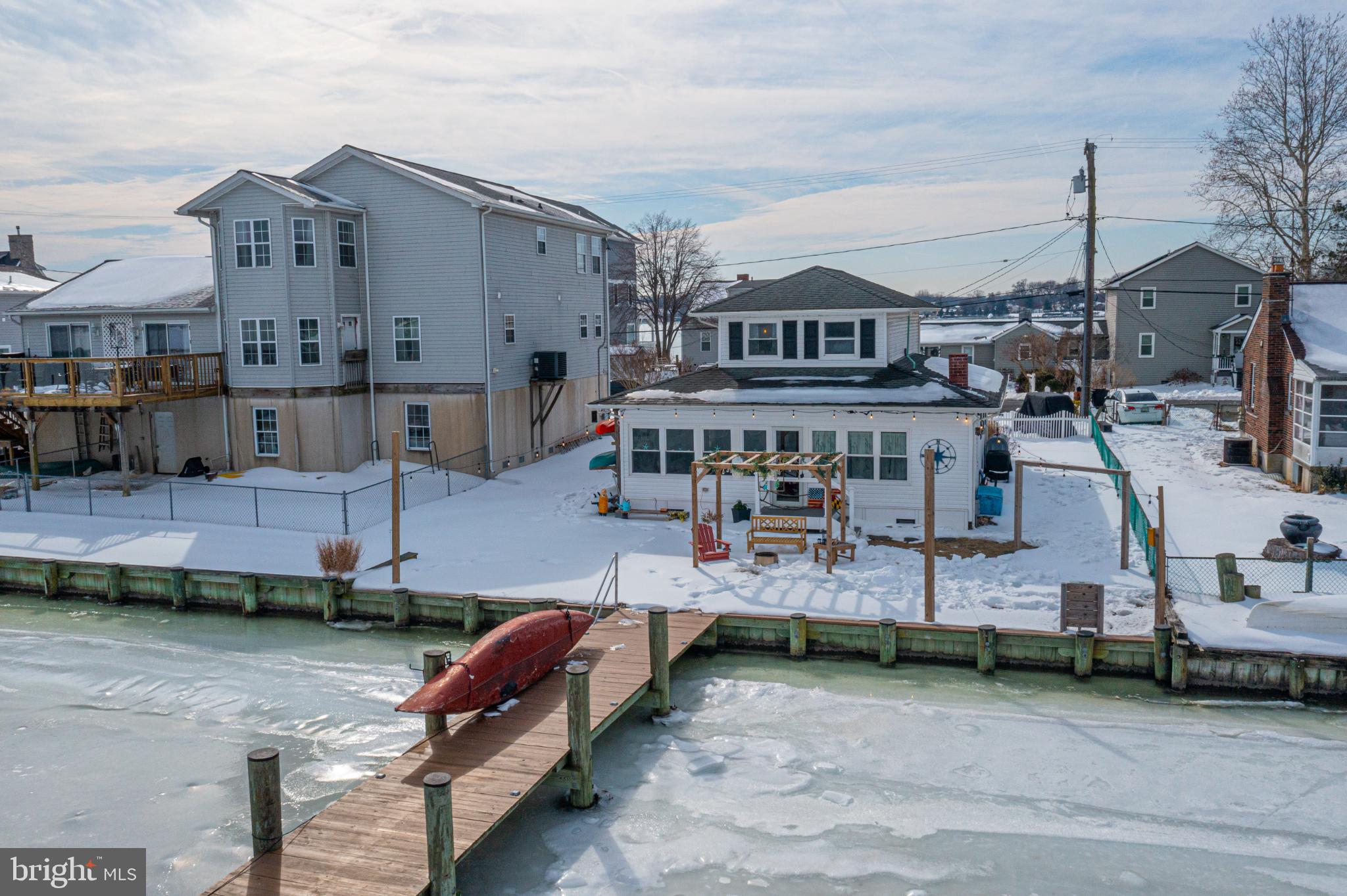 1815 Wilson Point Road Middle River, MD 21220 - Photo 69 of 76 an aerial view of a house with a yard
