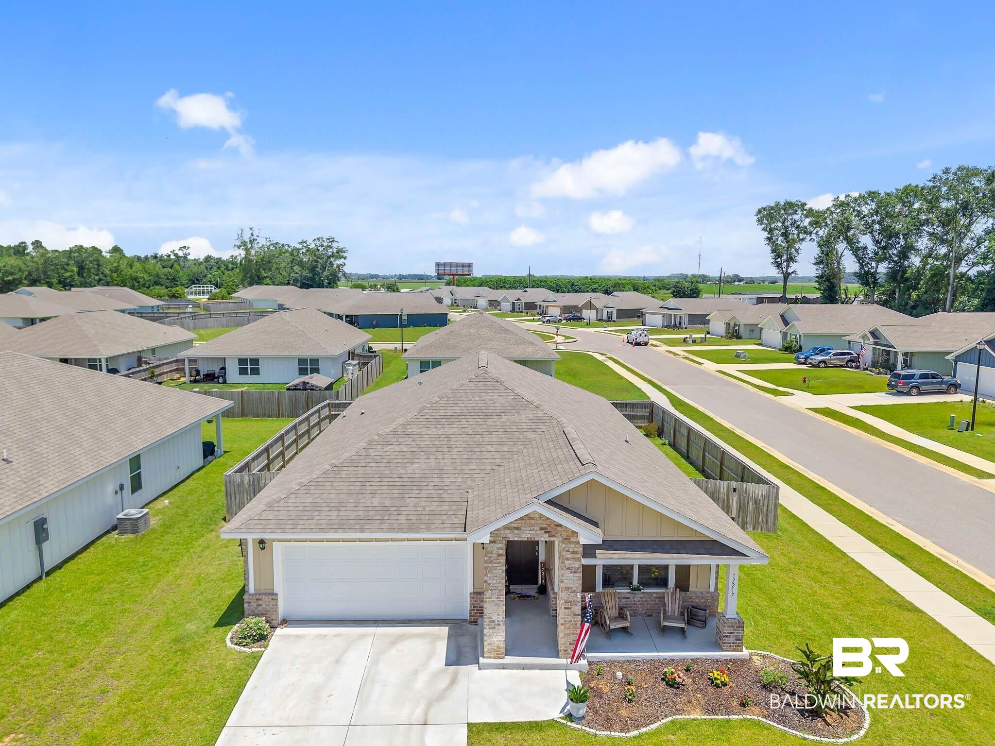 17217 REFLECTION Street Loxley, AL 36551 - Photo 54 of 83 Aerial view of residential area