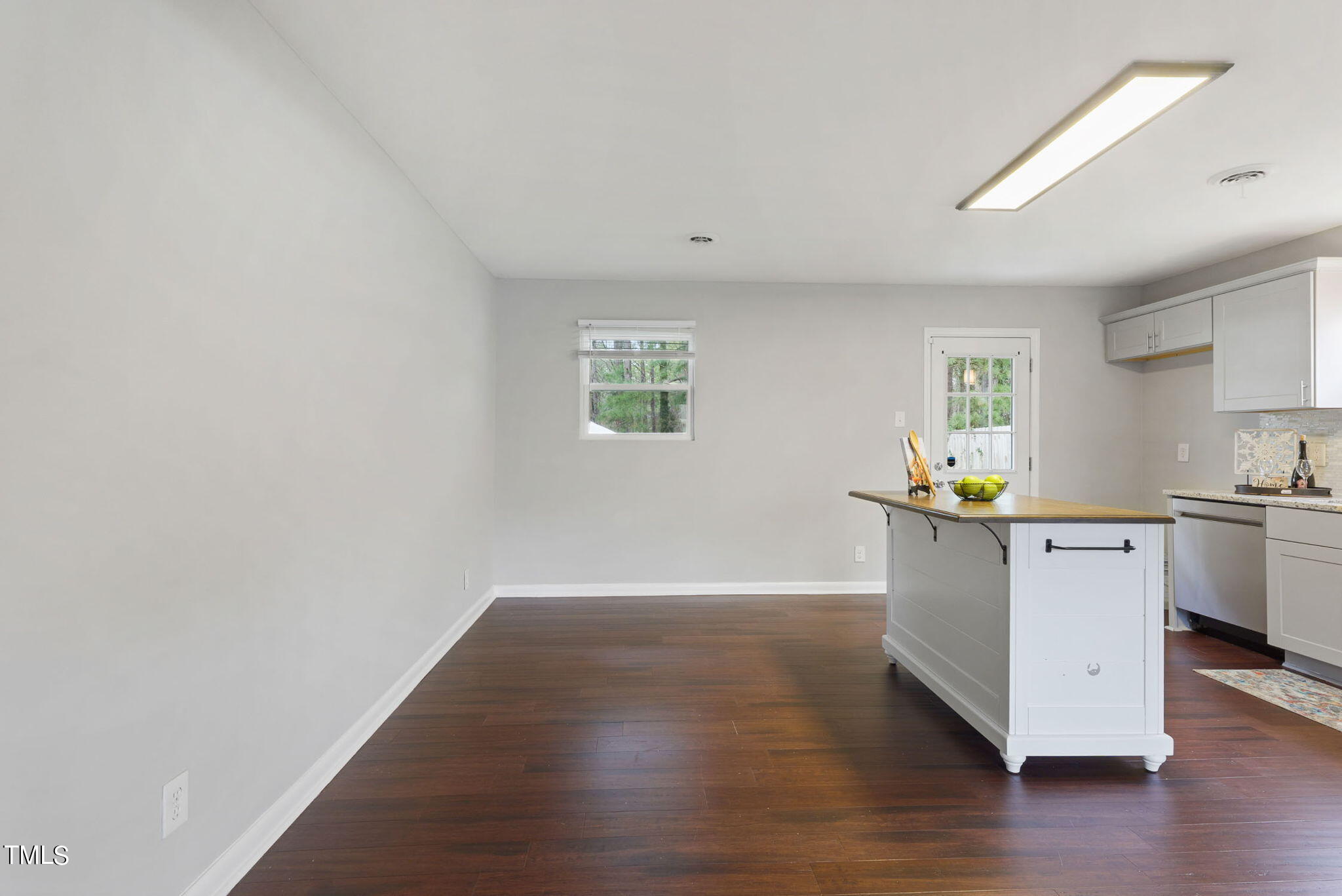 1005 Delray Street Durham, NC 27713 - Photo 7 of 18 a view of kitchen with wooden floor