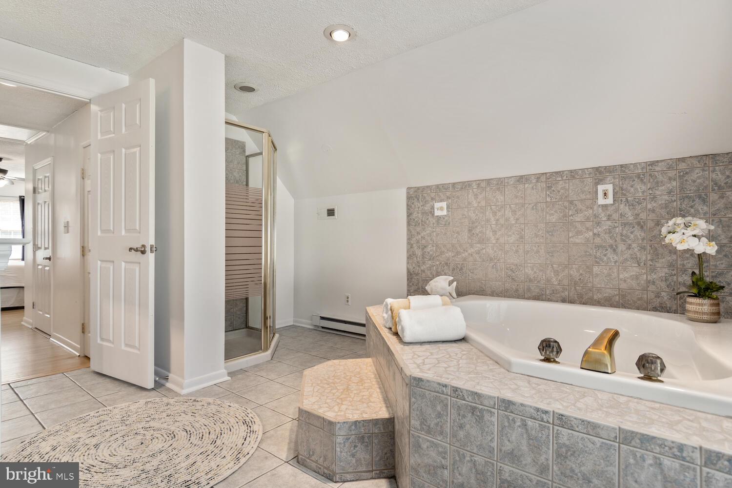 227 Ackerman Road Stevensville, MD 21666 - Photo 22 of 47 Master Bath, Tub and Stand Up Shower