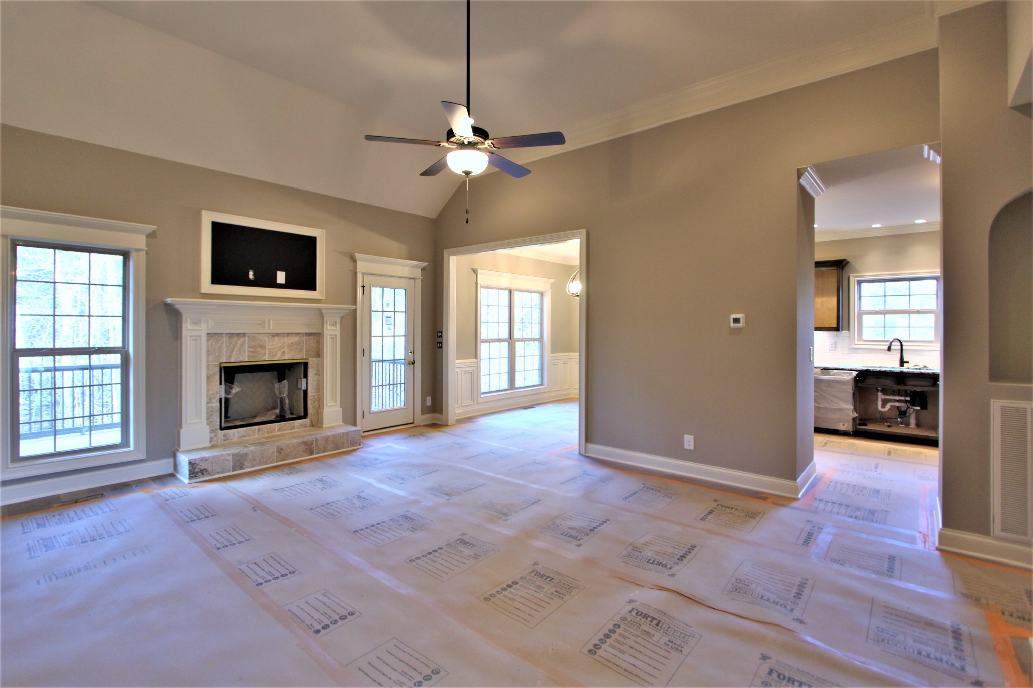 253 Ridgewater Way, Unit 85 Mount Juliet, TN 37122 - Photo 2 of 23 a view of an empty room with window fireplace and cabinet