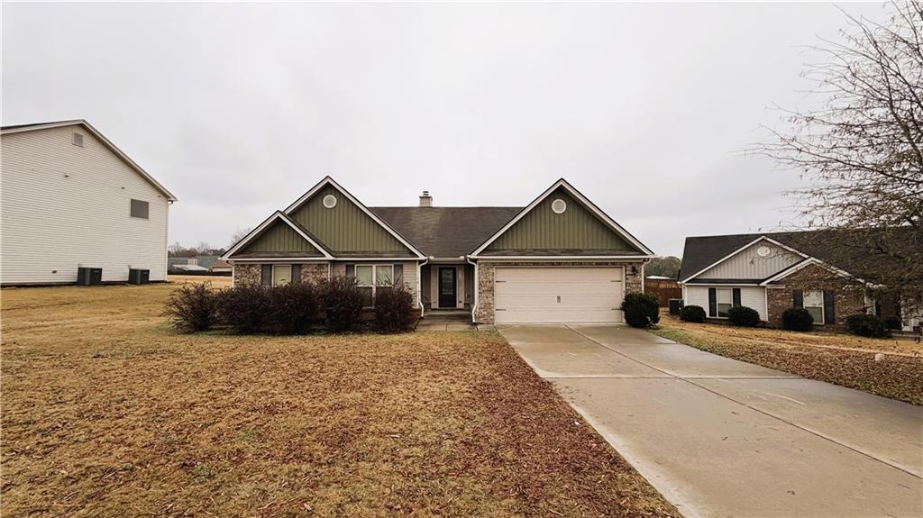 a house with trees in front of it